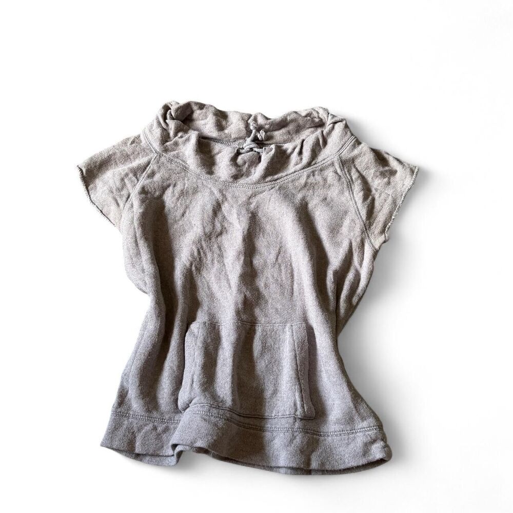 Mudd-clothing Women's Grey and Brown Blouse
